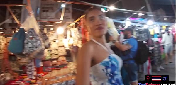 Amateur Thai girlfriend teen sucking boyfriends big cock after a night out